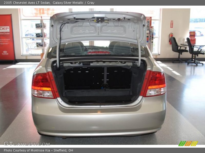 Galaxy Silver Metallic / Gray 2005 Chevrolet Aveo LT Sedan