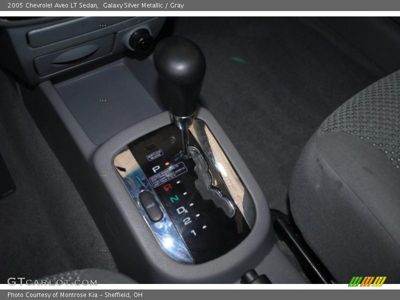 Galaxy Silver Metallic / Gray 2005 Chevrolet Aveo LT Sedan