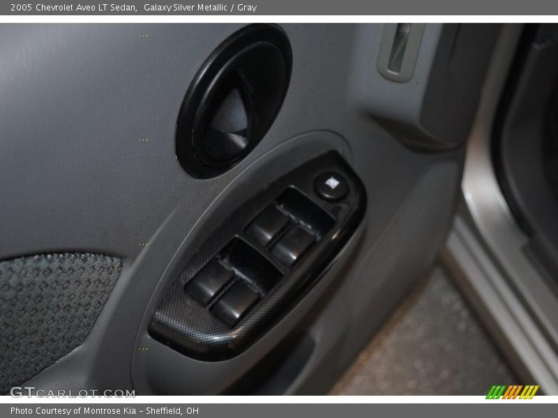 Galaxy Silver Metallic / Gray 2005 Chevrolet Aveo LT Sedan