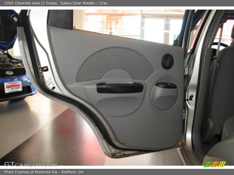 Galaxy Silver Metallic / Gray 2005 Chevrolet Aveo LT Sedan