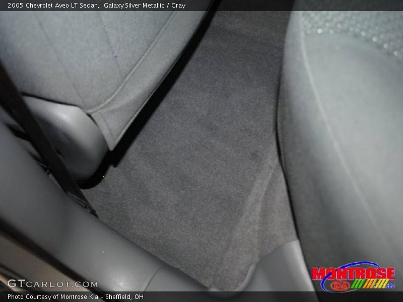 Galaxy Silver Metallic / Gray 2005 Chevrolet Aveo LT Sedan