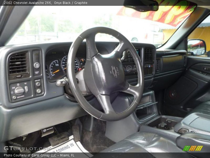 Onyx Black / Graphite 2002 Chevrolet Avalanche Z66