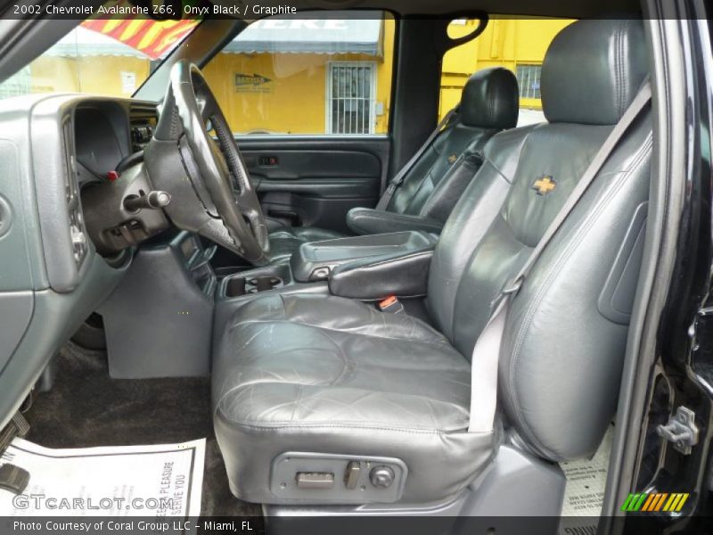 Onyx Black / Graphite 2002 Chevrolet Avalanche Z66
