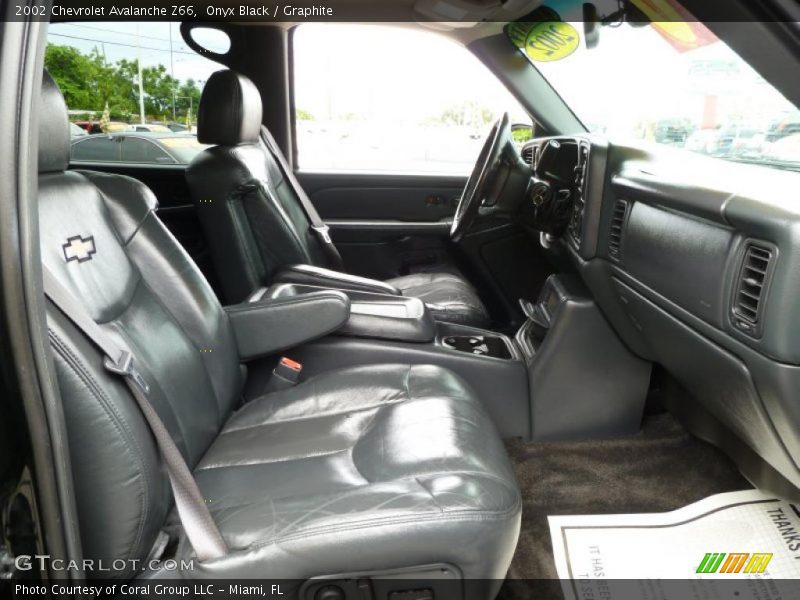 Onyx Black / Graphite 2002 Chevrolet Avalanche Z66