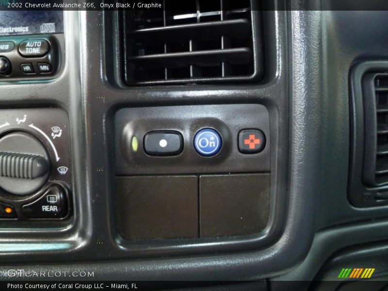 Onyx Black / Graphite 2002 Chevrolet Avalanche Z66