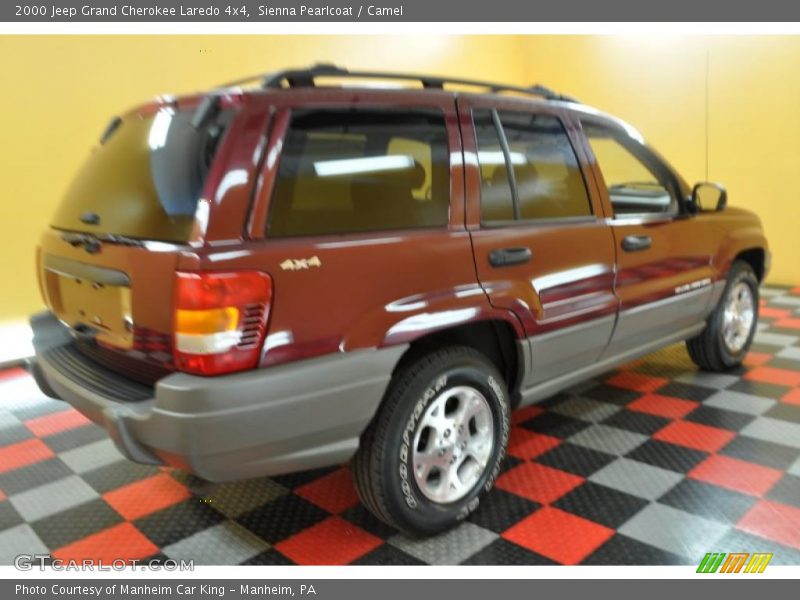 Sienna Pearlcoat / Camel 2000 Jeep Grand Cherokee Laredo 4x4