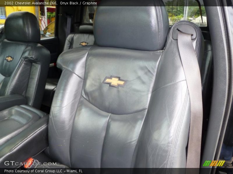 Onyx Black / Graphite 2002 Chevrolet Avalanche Z66