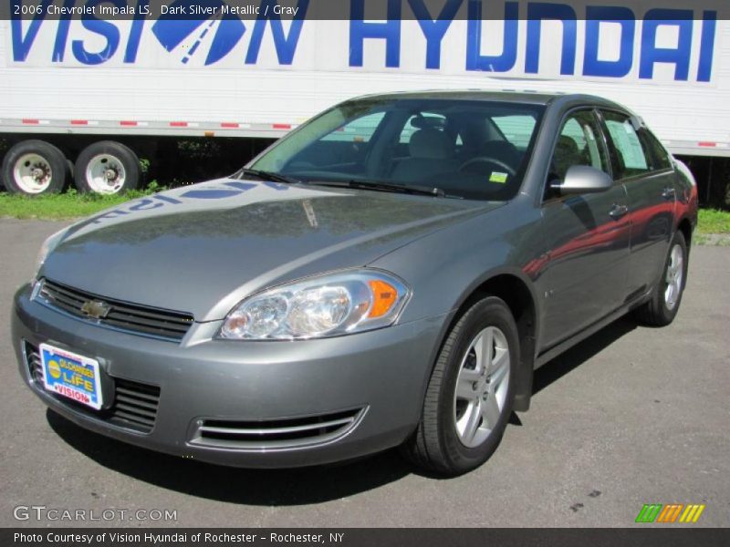 Dark Silver Metallic / Gray 2006 Chevrolet Impala LS