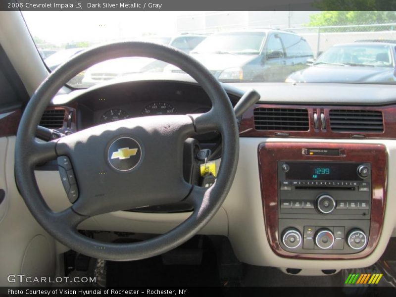 Dark Silver Metallic / Gray 2006 Chevrolet Impala LS