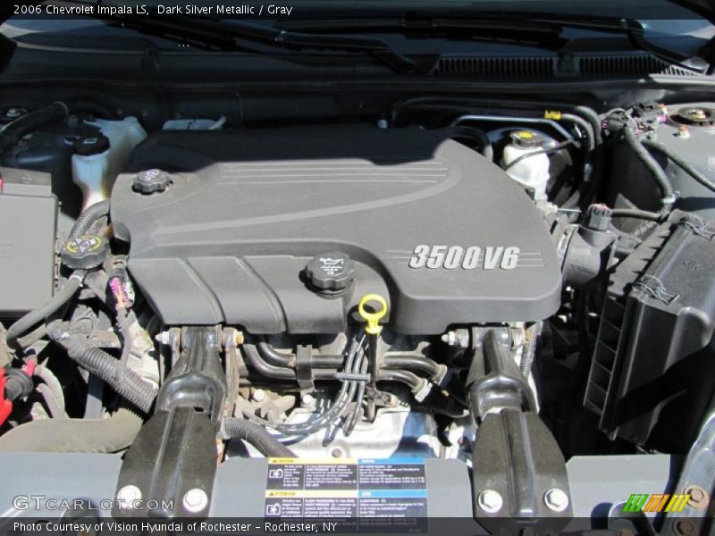 Dark Silver Metallic / Gray 2006 Chevrolet Impala LS