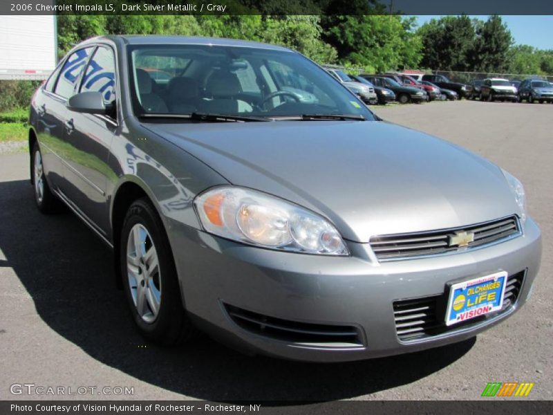 Dark Silver Metallic / Gray 2006 Chevrolet Impala LS