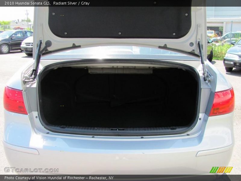 Radiant Silver / Gray 2010 Hyundai Sonata GLS