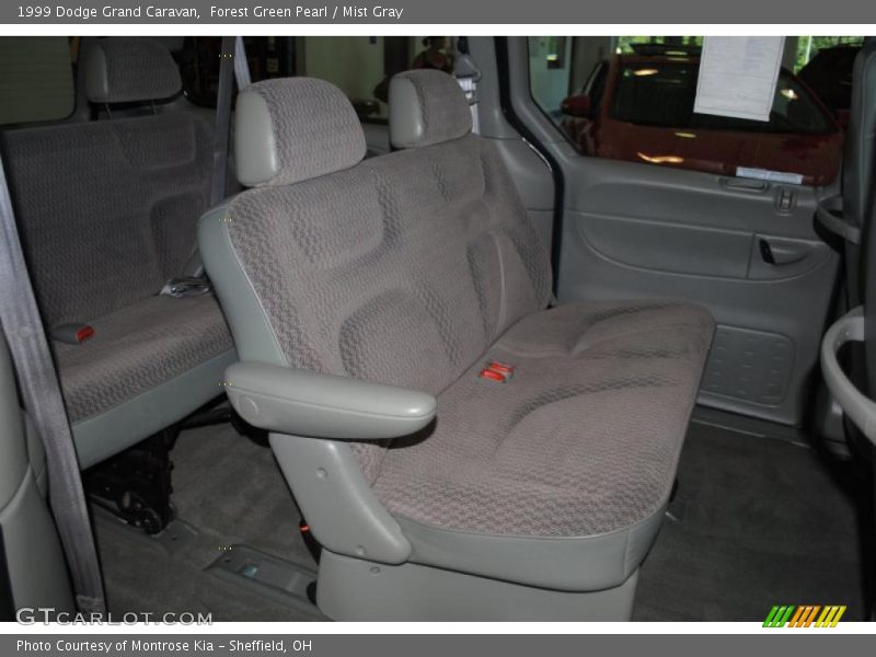 Forest Green Pearl / Mist Gray 1999 Dodge Grand Caravan