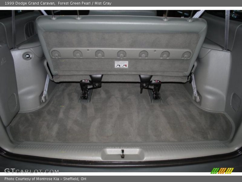 Forest Green Pearl / Mist Gray 1999 Dodge Grand Caravan