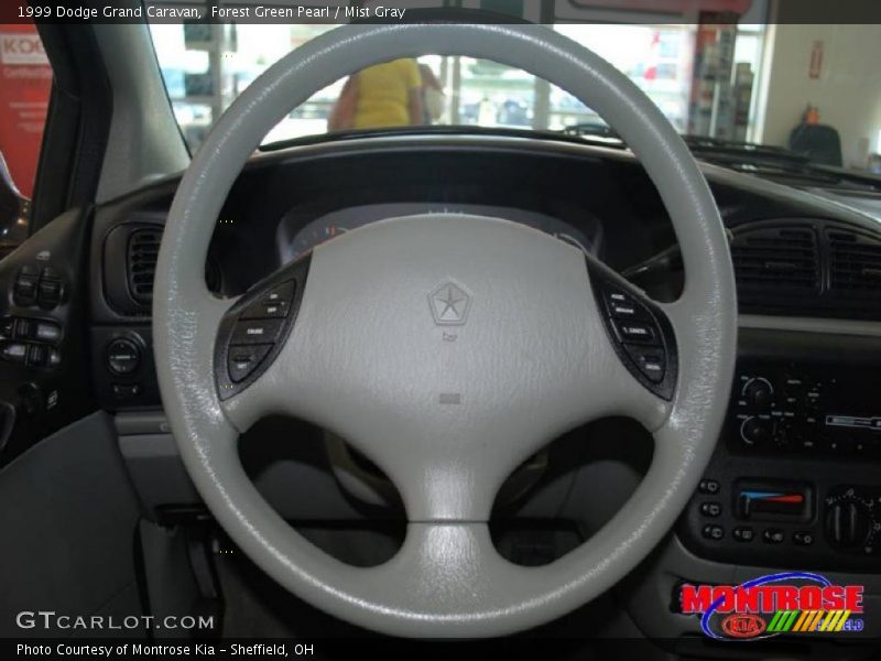 Forest Green Pearl / Mist Gray 1999 Dodge Grand Caravan