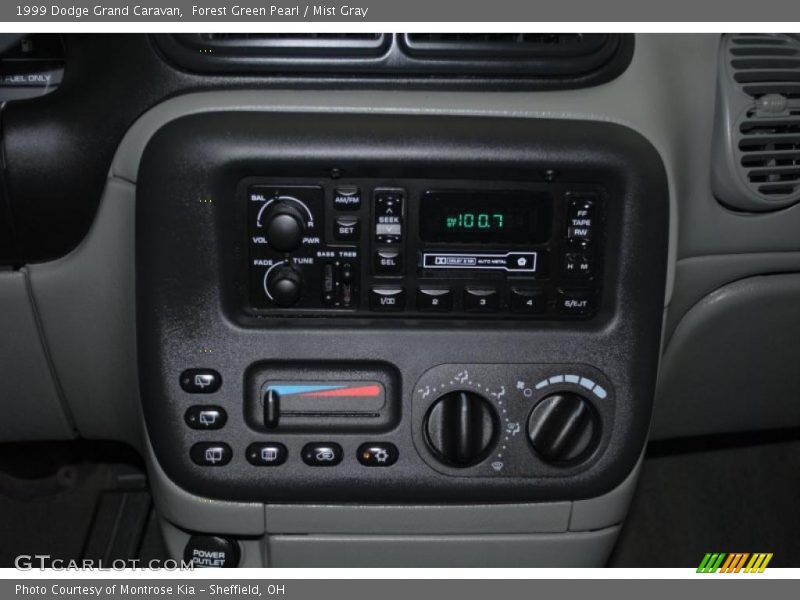 Forest Green Pearl / Mist Gray 1999 Dodge Grand Caravan