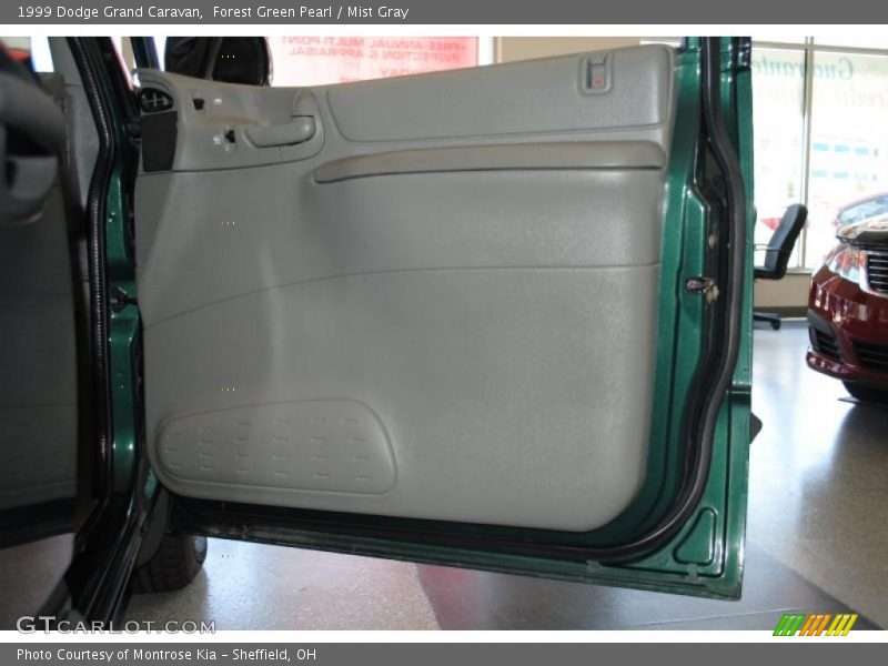Forest Green Pearl / Mist Gray 1999 Dodge Grand Caravan