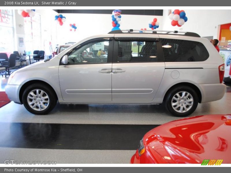 Silver Metallic / Gray 2008 Kia Sedona LX