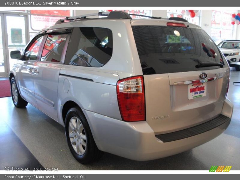 Silver Metallic / Gray 2008 Kia Sedona LX