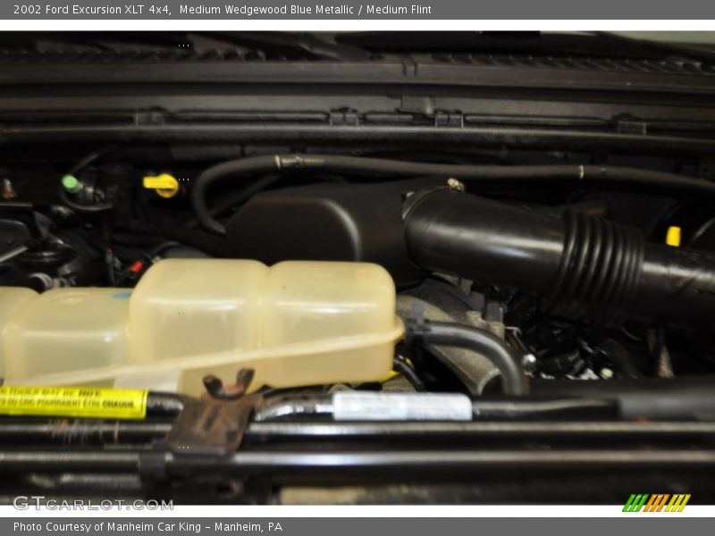 Medium Wedgewood Blue Metallic / Medium Flint 2002 Ford Excursion XLT 4x4