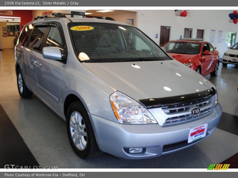Silver Metallic / Gray 2008 Kia Sedona LX