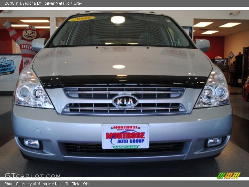 Silver Metallic / Gray 2008 Kia Sedona LX
