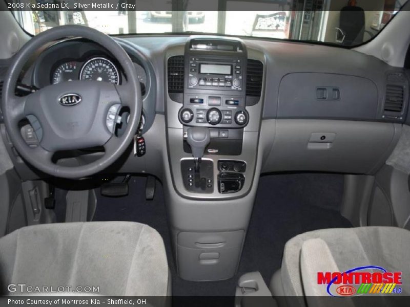 Silver Metallic / Gray 2008 Kia Sedona LX