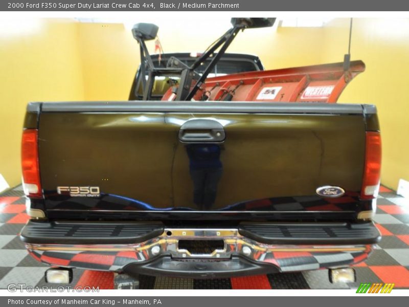 Black / Medium Parchment 2000 Ford F350 Super Duty Lariat Crew Cab 4x4