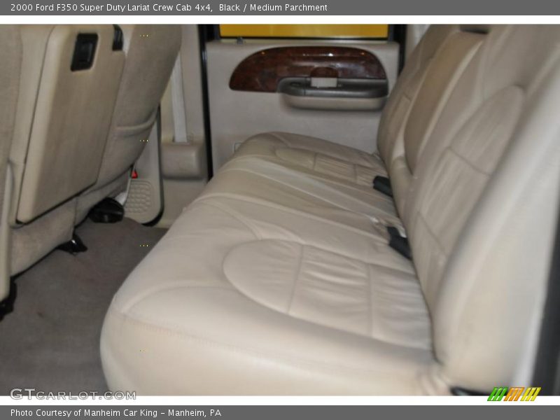Black / Medium Parchment 2000 Ford F350 Super Duty Lariat Crew Cab 4x4