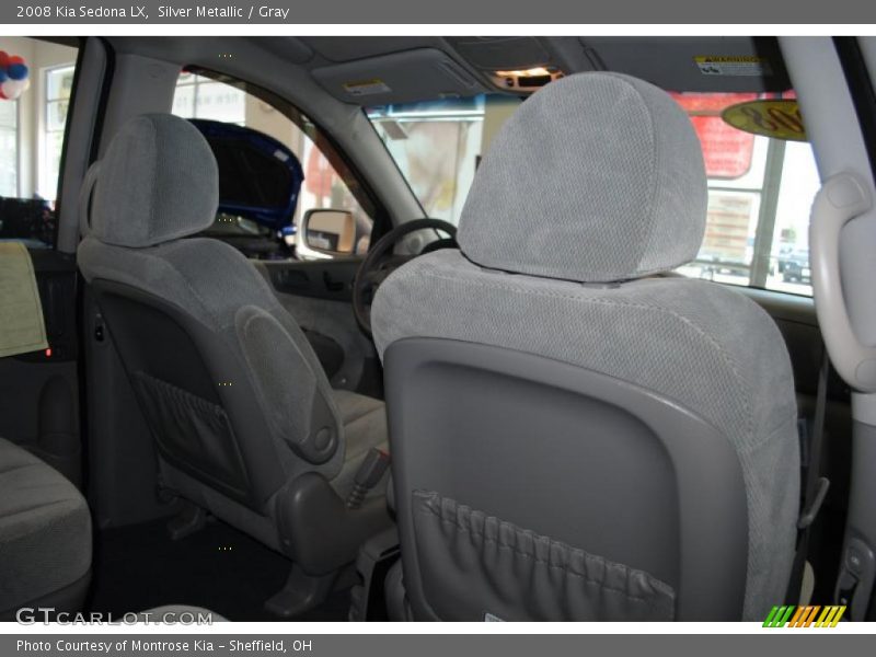 Silver Metallic / Gray 2008 Kia Sedona LX