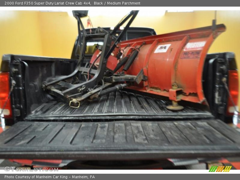 Black / Medium Parchment 2000 Ford F350 Super Duty Lariat Crew Cab 4x4