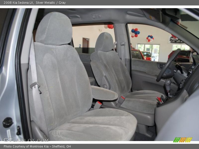 Silver Metallic / Gray 2008 Kia Sedona LX