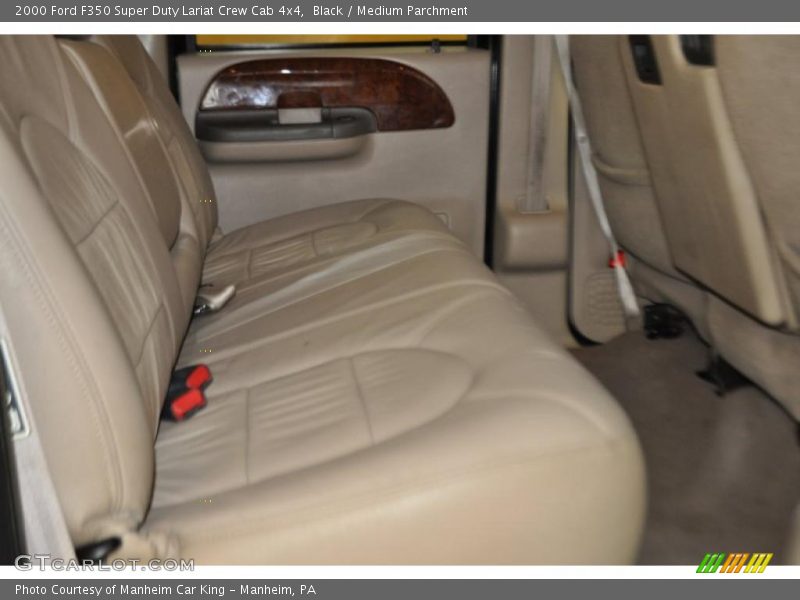 Black / Medium Parchment 2000 Ford F350 Super Duty Lariat Crew Cab 4x4