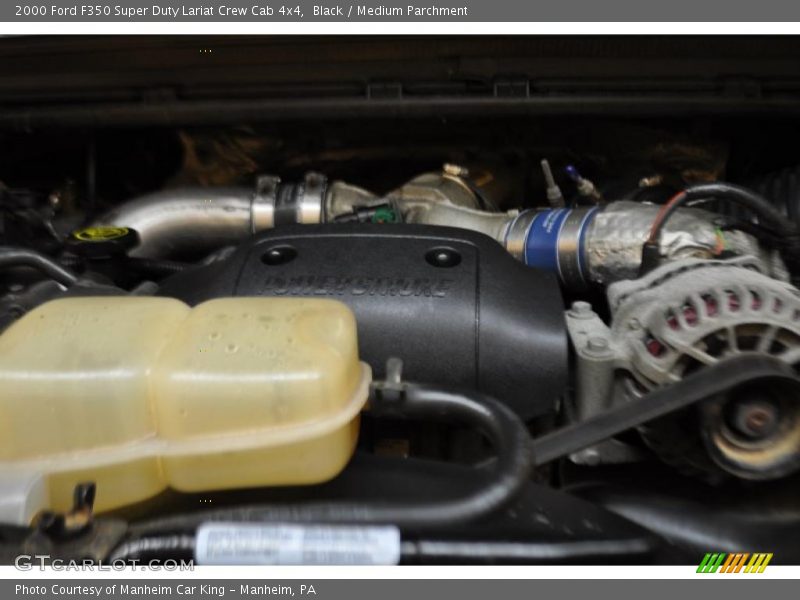 Black / Medium Parchment 2000 Ford F350 Super Duty Lariat Crew Cab 4x4