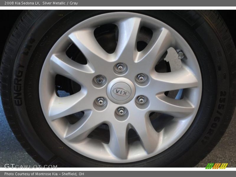 Silver Metallic / Gray 2008 Kia Sedona LX