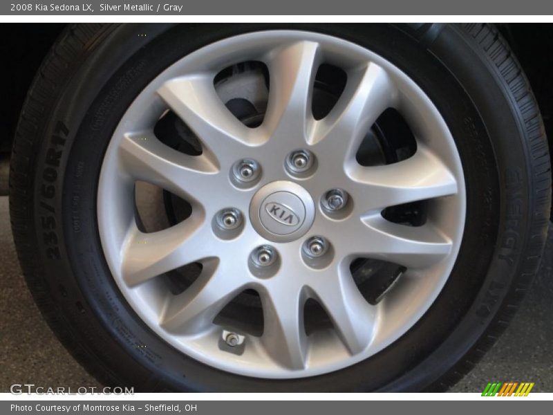 Silver Metallic / Gray 2008 Kia Sedona LX