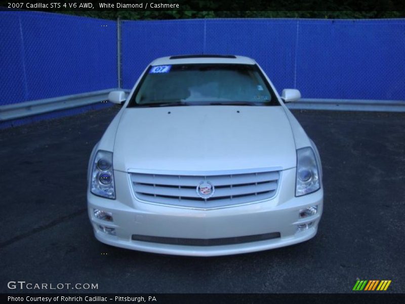 White Diamond / Cashmere 2007 Cadillac STS 4 V6 AWD
