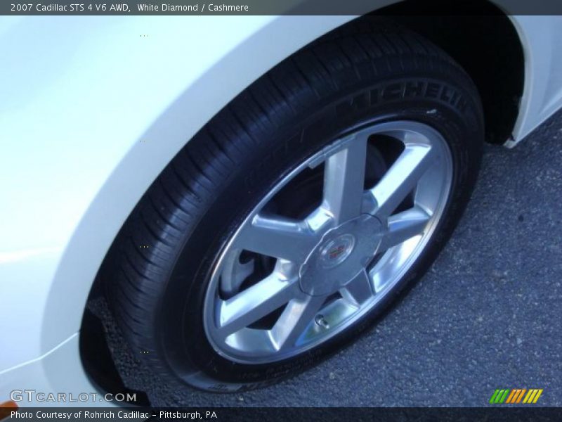White Diamond / Cashmere 2007 Cadillac STS 4 V6 AWD