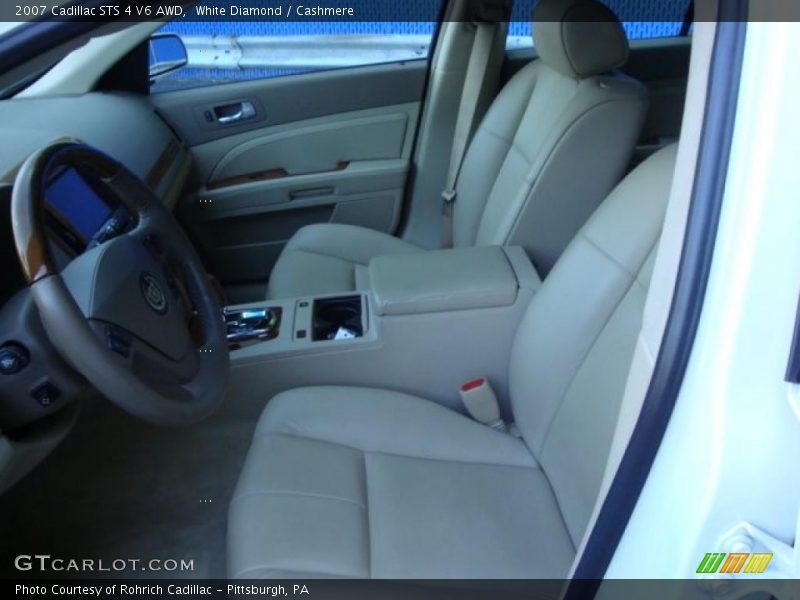 White Diamond / Cashmere 2007 Cadillac STS 4 V6 AWD