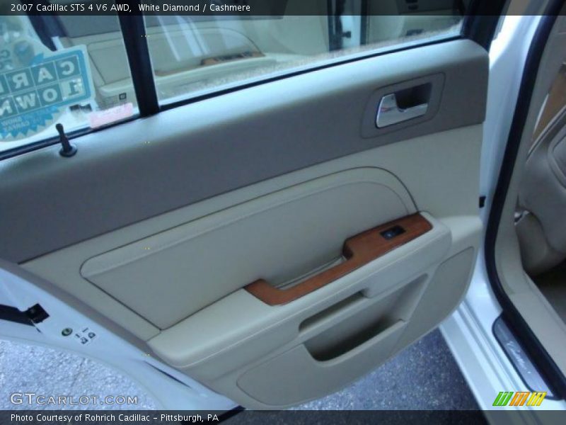White Diamond / Cashmere 2007 Cadillac STS 4 V6 AWD