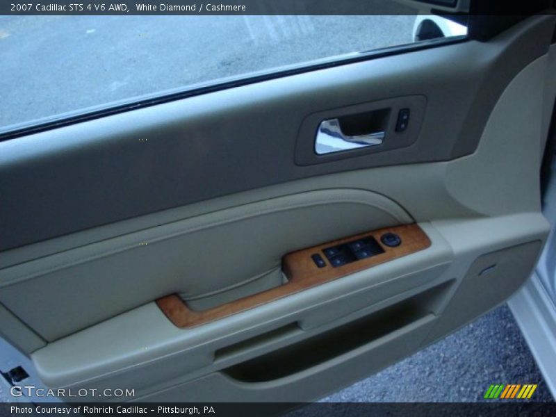 White Diamond / Cashmere 2007 Cadillac STS 4 V6 AWD