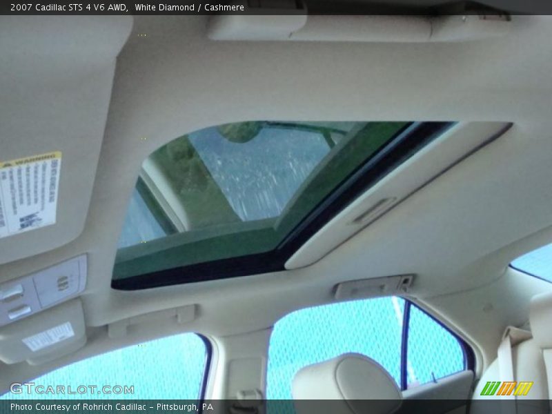 White Diamond / Cashmere 2007 Cadillac STS 4 V6 AWD