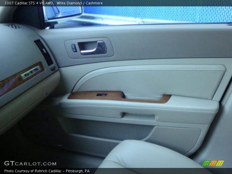 White Diamond / Cashmere 2007 Cadillac STS 4 V6 AWD