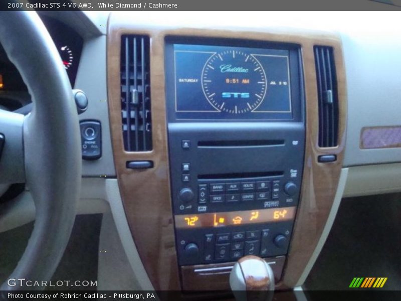 White Diamond / Cashmere 2007 Cadillac STS 4 V6 AWD