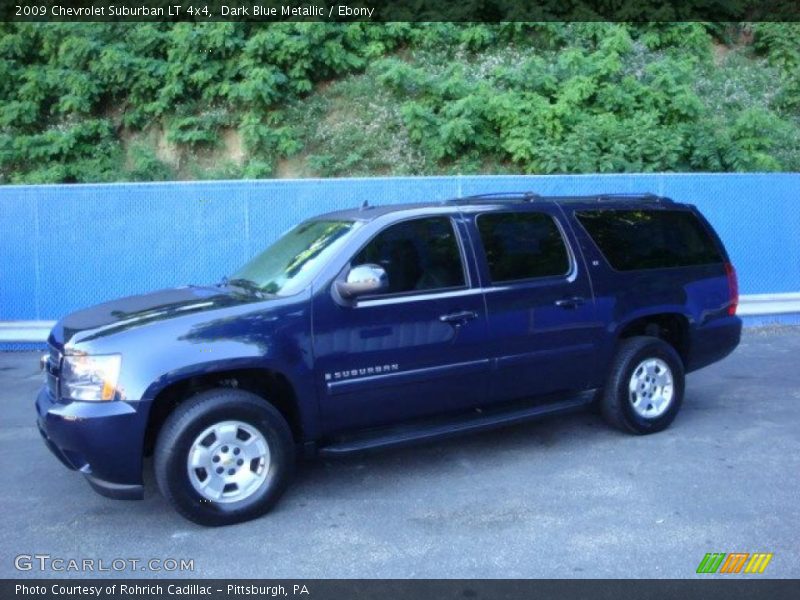 Dark Blue Metallic / Ebony 2009 Chevrolet Suburban LT 4x4