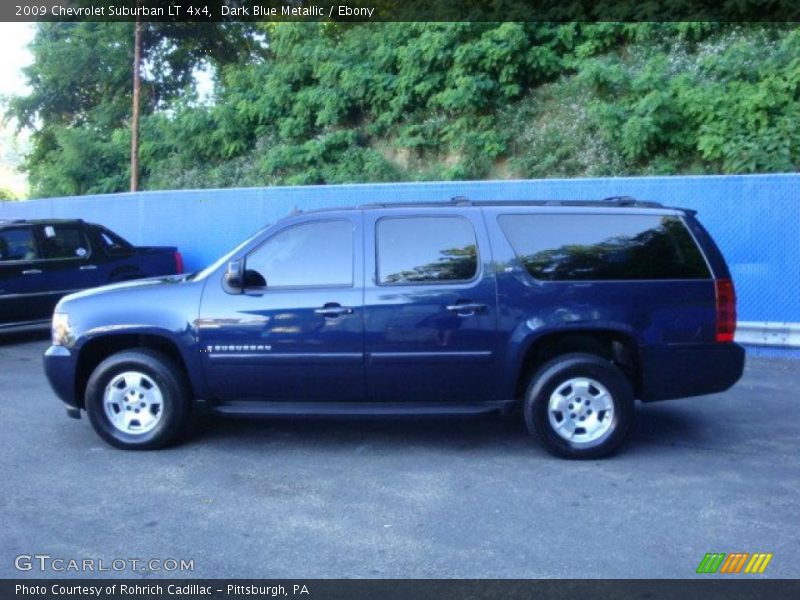 Dark Blue Metallic / Ebony 2009 Chevrolet Suburban LT 4x4