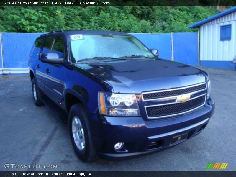 Dark Blue Metallic / Ebony 2009 Chevrolet Suburban LT 4x4