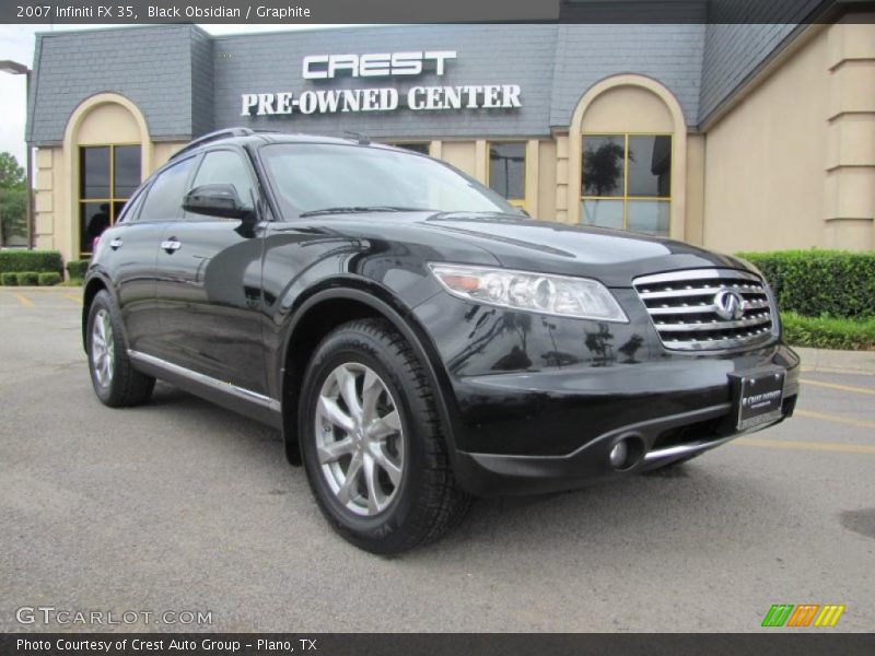 Black Obsidian / Graphite 2007 Infiniti FX 35