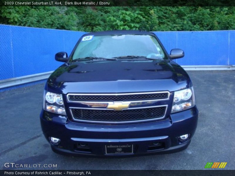 Dark Blue Metallic / Ebony 2009 Chevrolet Suburban LT 4x4