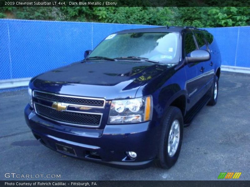 Dark Blue Metallic / Ebony 2009 Chevrolet Suburban LT 4x4